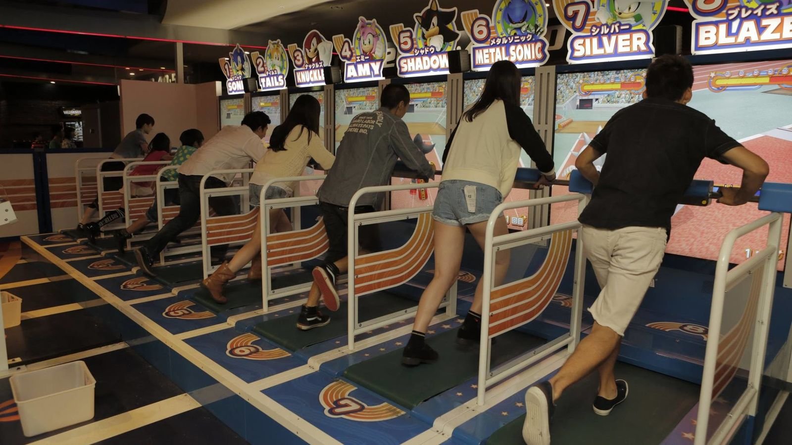 Entrance to Tokyo Joypolis indoor amusement park in Tokyo