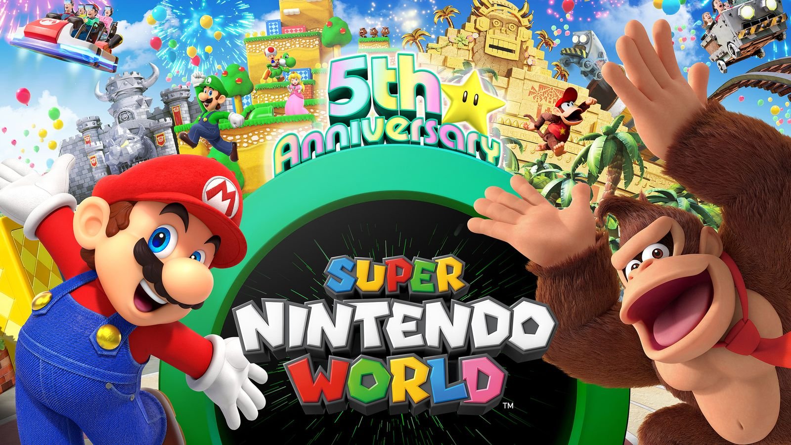 SUPER NINTENDO WORLD themed land