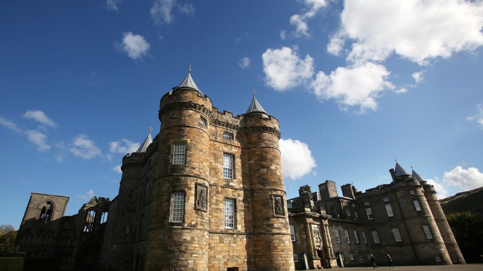 Historic State Apartments inside the Palace of Holyroodhouse