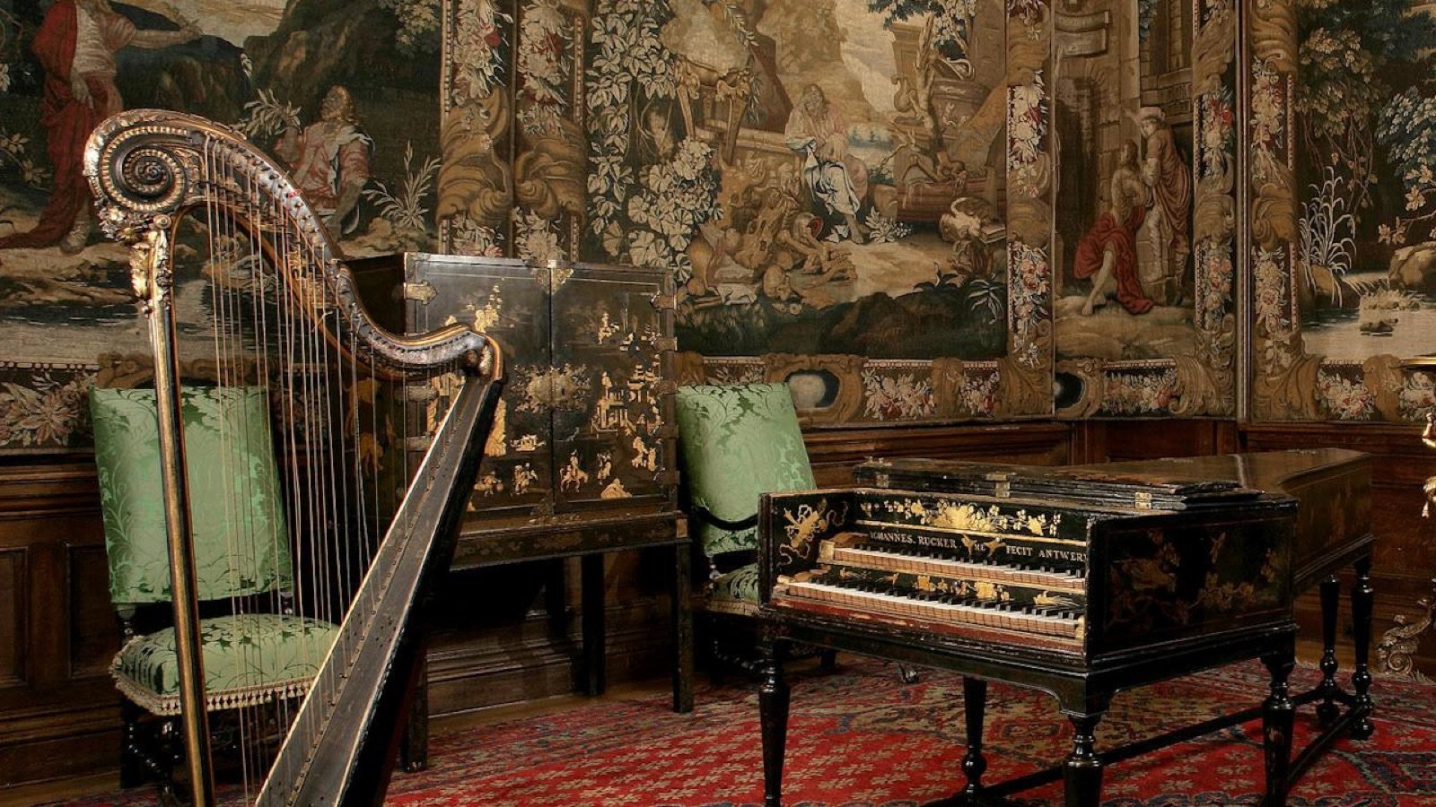 Chambers of Mary Queen of Scots at Holyroodhouse