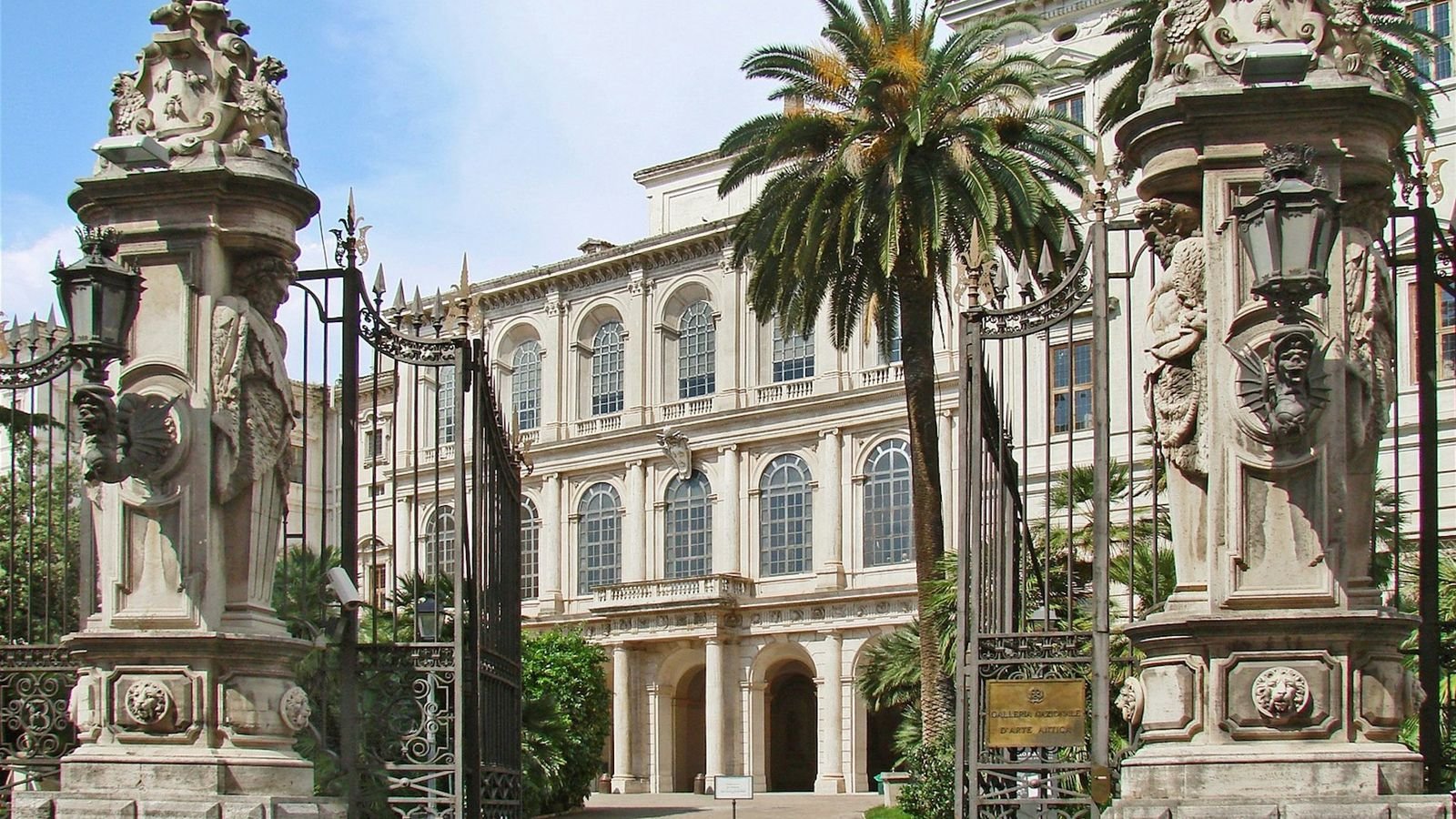 Palazzo Barberini exterior in Rome