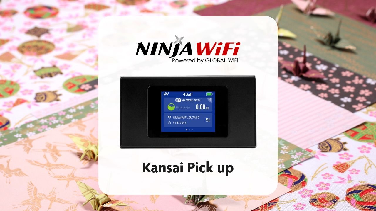 Osaka, Japan 4G Pocket WiFi Rental Tickets | Unlimited 4G Data