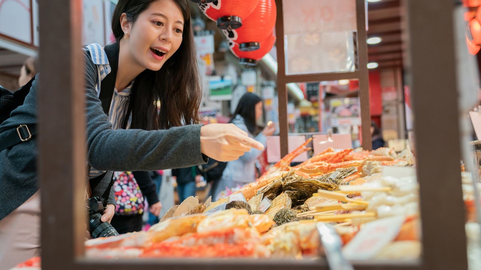 High-resolution edited portrait taken in Osaka