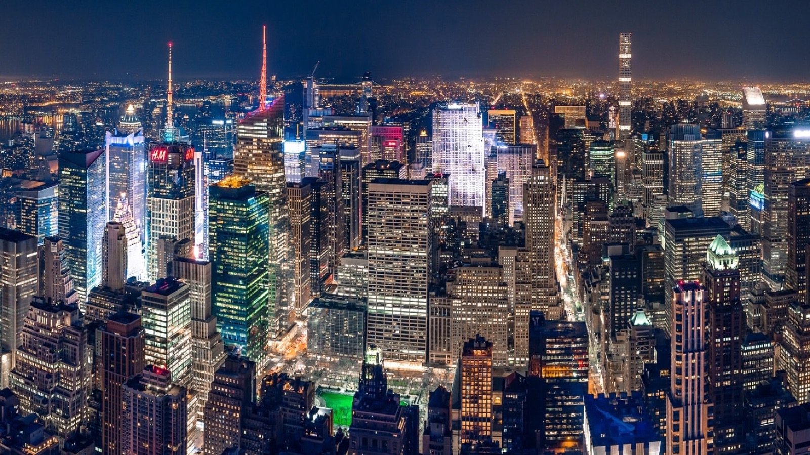 New York City skyline from Empire State Building