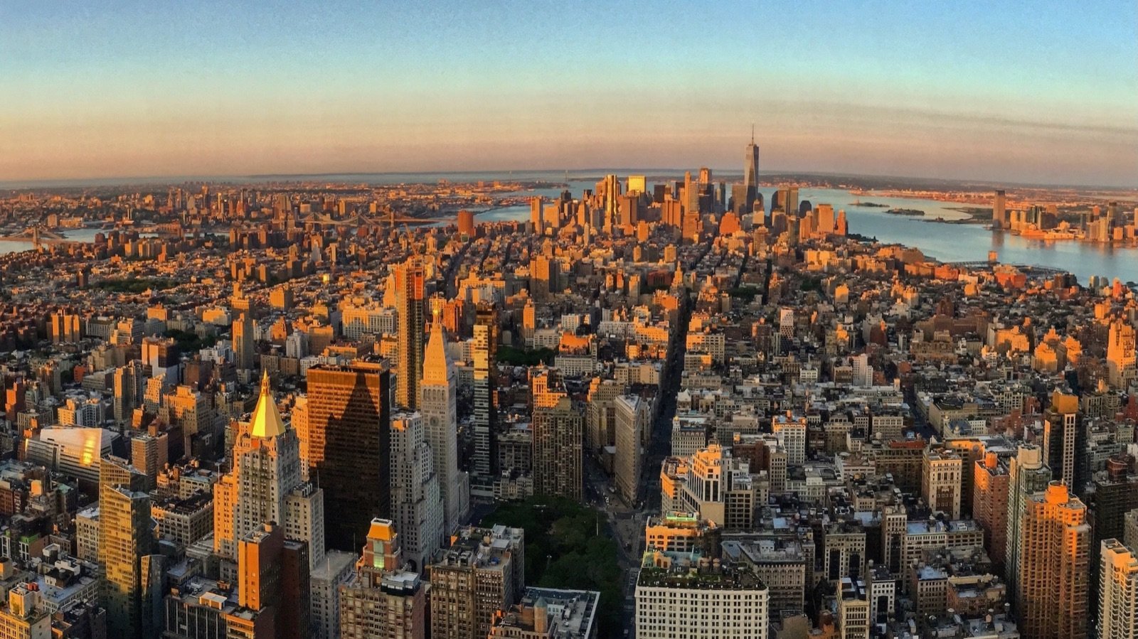 Central Park view from Empire State Building