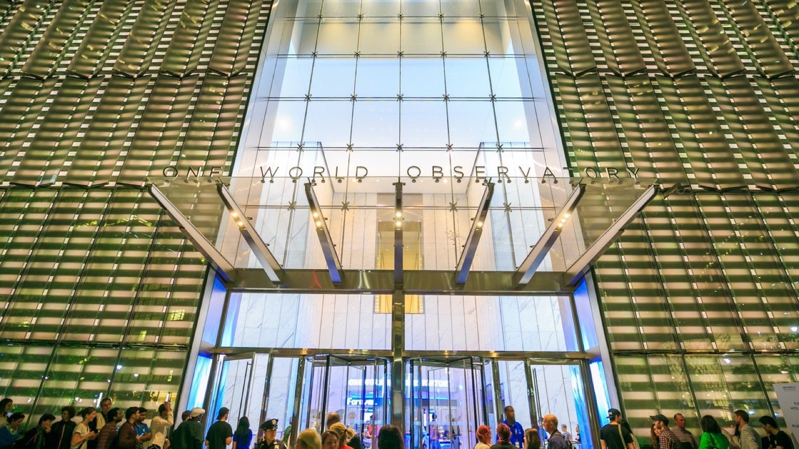 Sky Pod elevator at One World Observatory