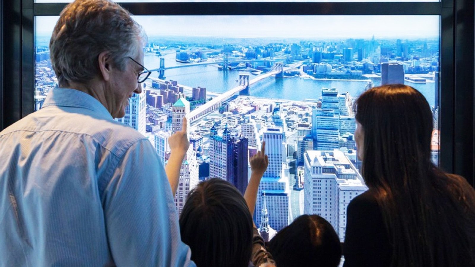 City Pulse feature inside One World Observatory