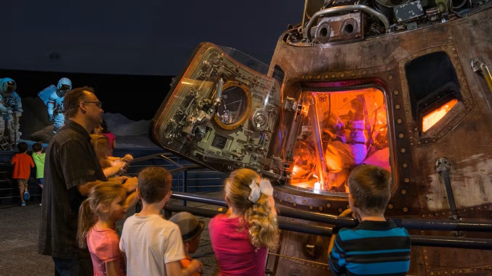 Authentic moon rock display from NASA lunar missions