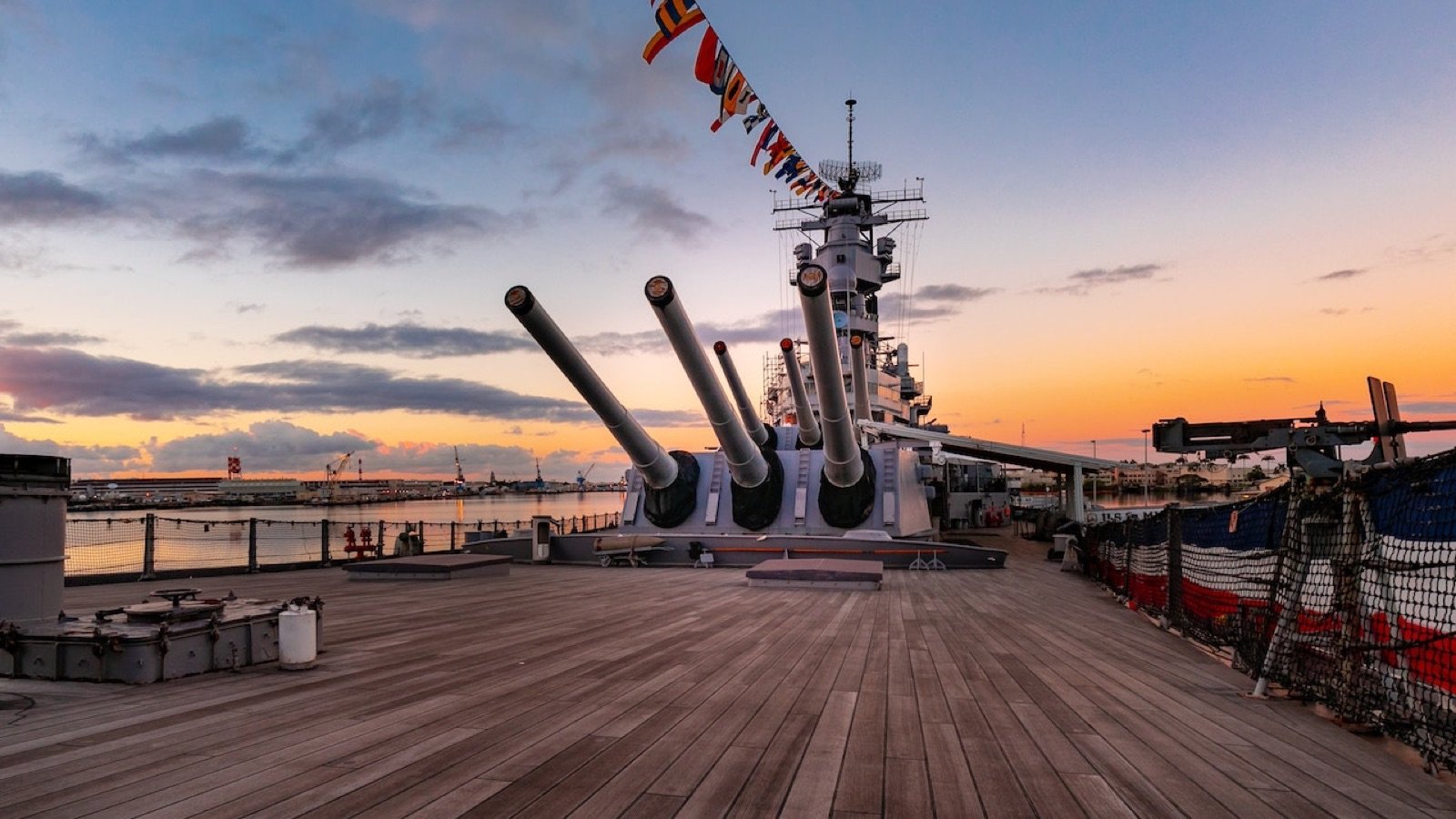 Battleship Missouri Memorial exterior in Waipahu