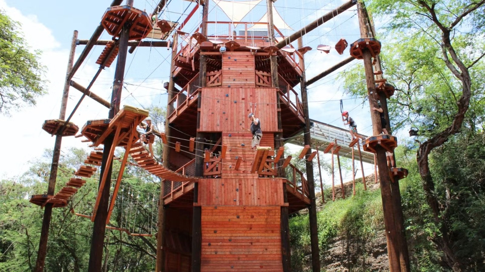 Participants enjoying the Full Zip experience