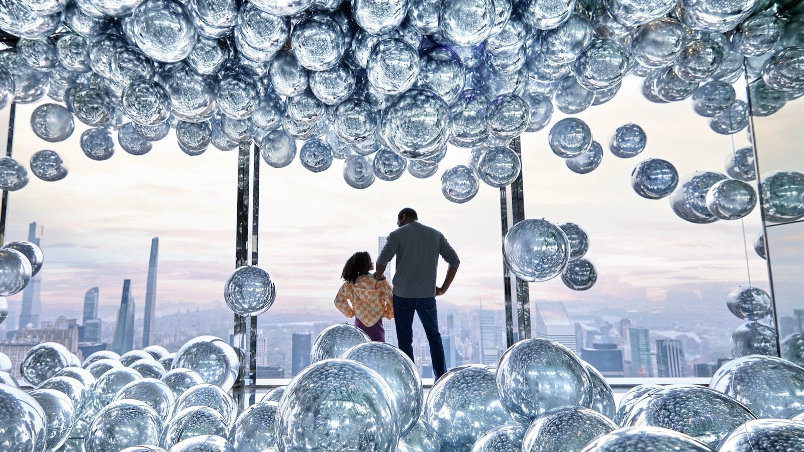 SUMMIT One Vanderbilt observation deck with NYC skyline views