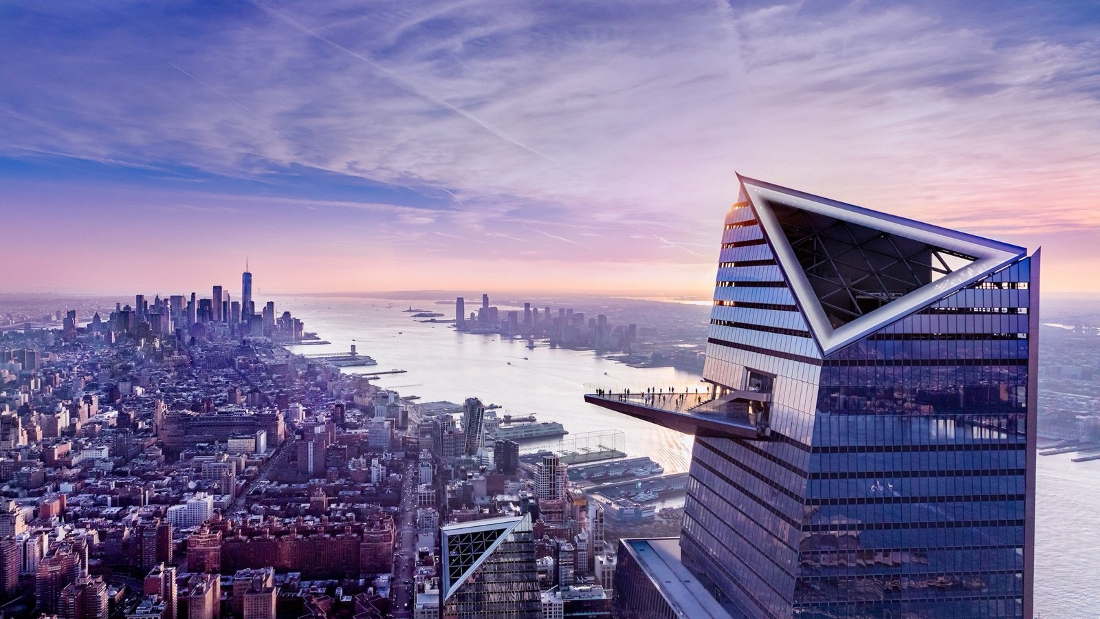 Glass Floor at Edge Hudson Yards
