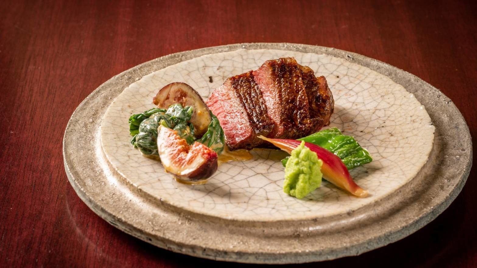 Seasonal sashimi course at Jushu Tokyo