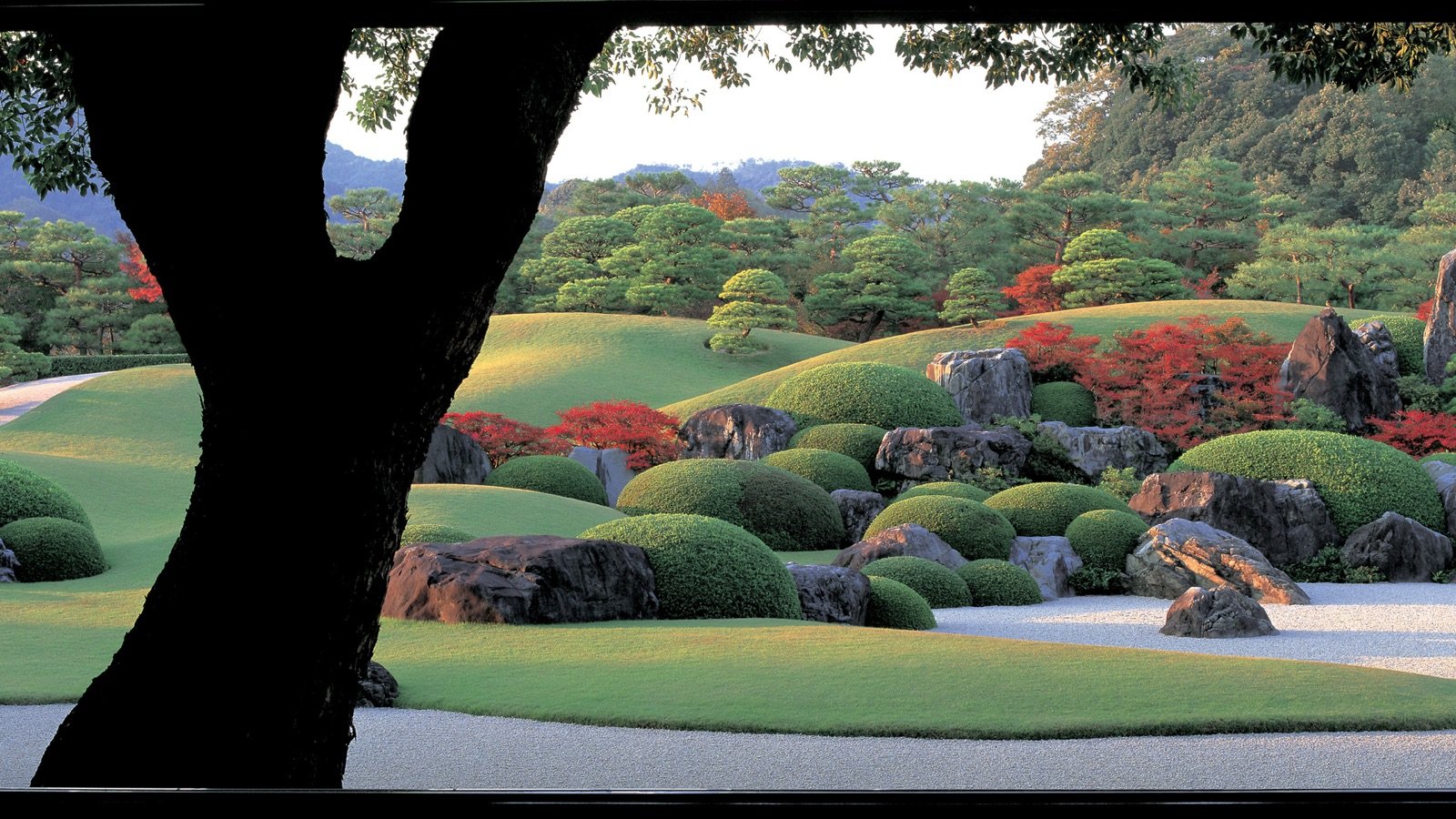 Adachi Museum of Art Japanese garden in Yasugi