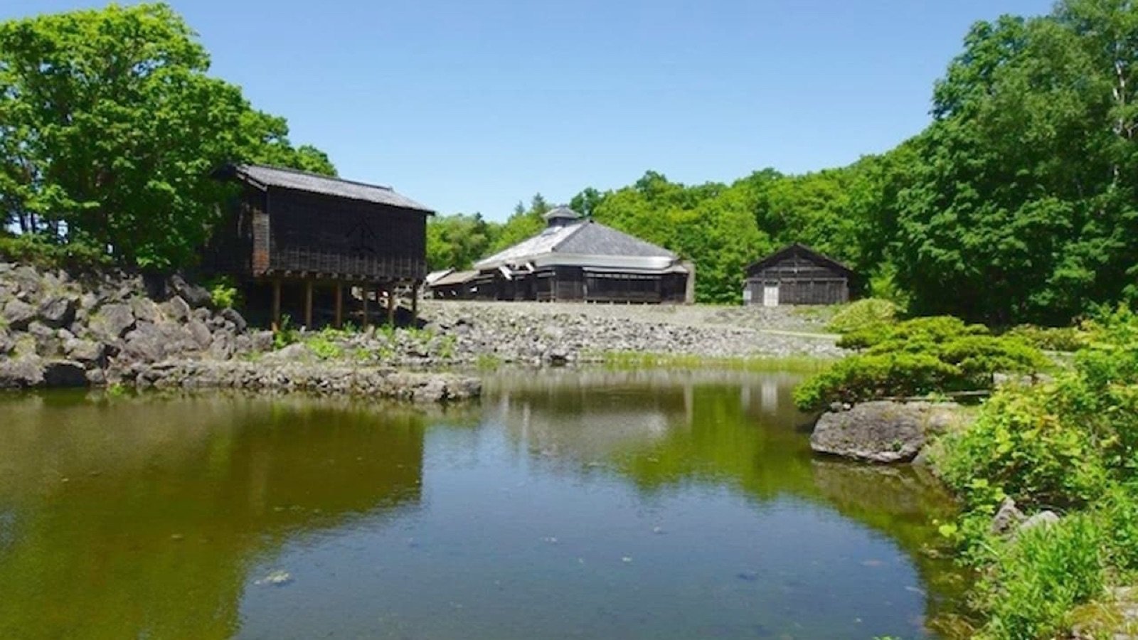 Rural farm houses and barns dating from the late 1860s to the 1920s