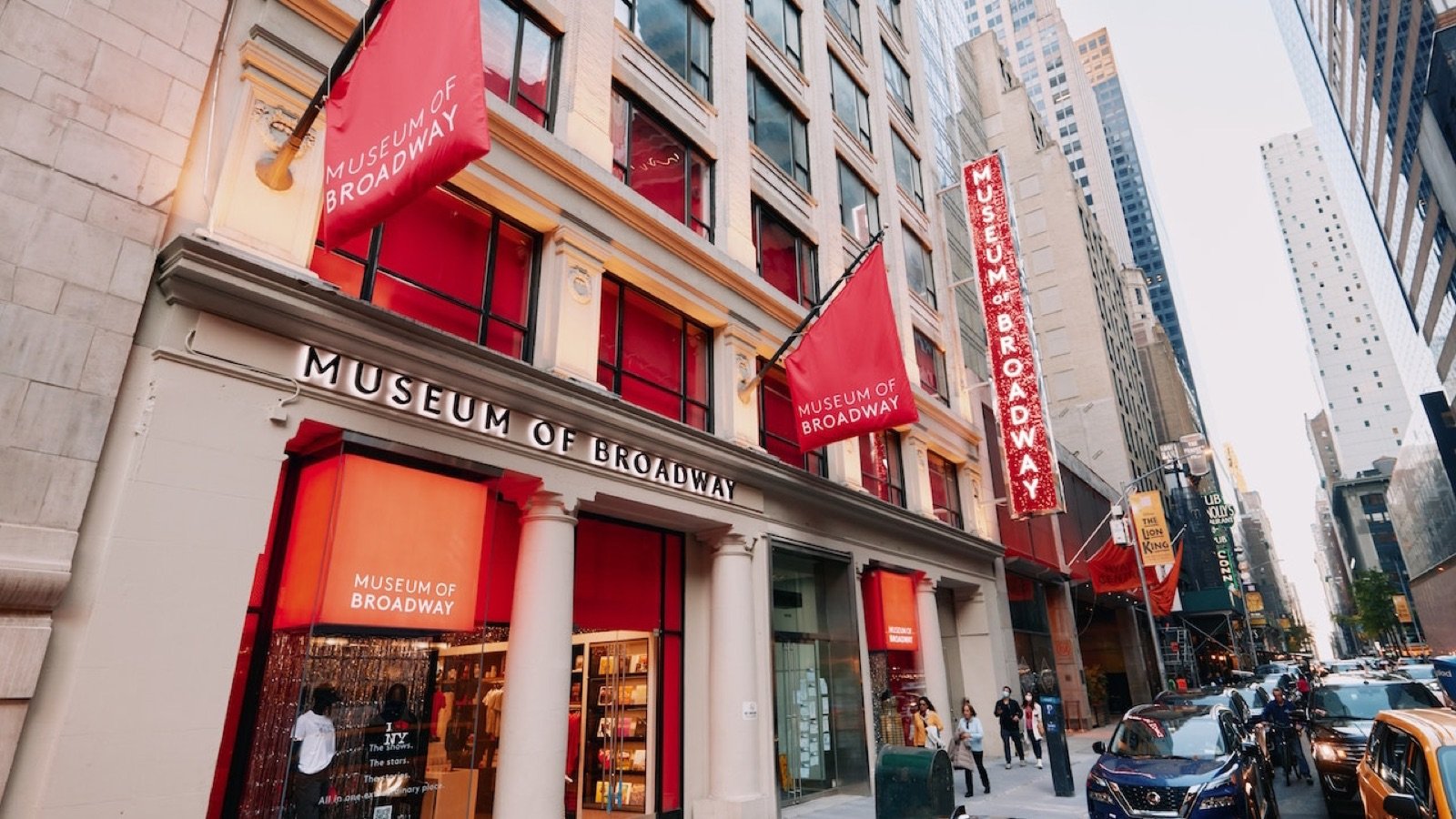 Museum of Broadway entrance in New York