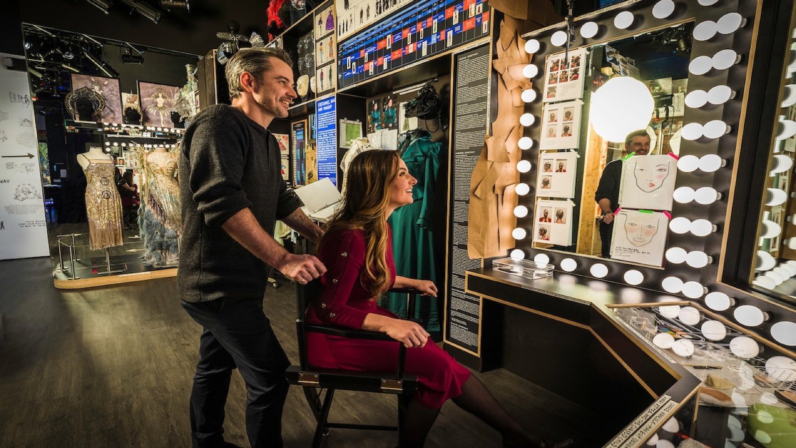Interactive Broadway history timeline and multimedia gallery