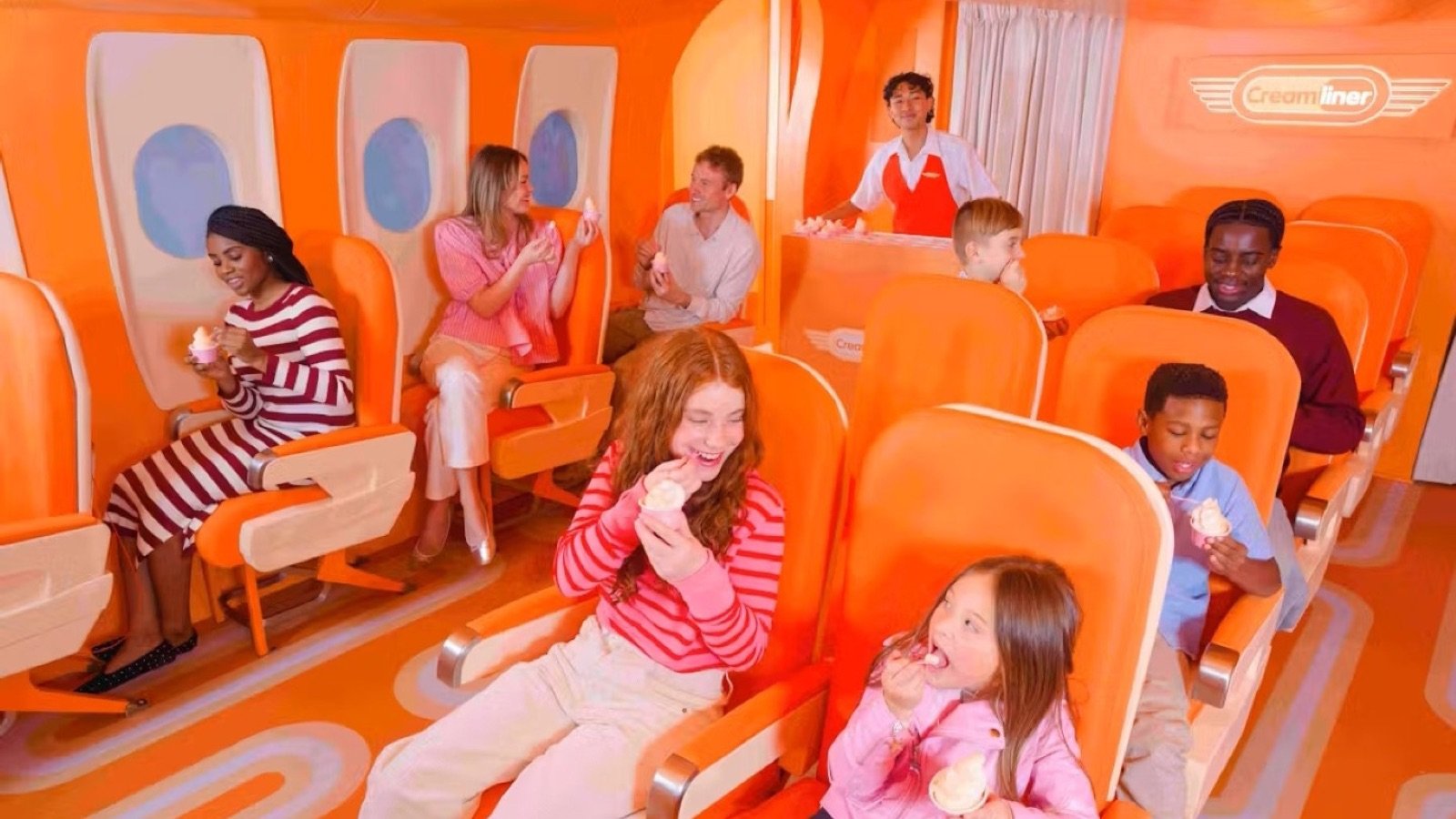 Guests exploring interactive rooms at Museum of Ice Cream Boston