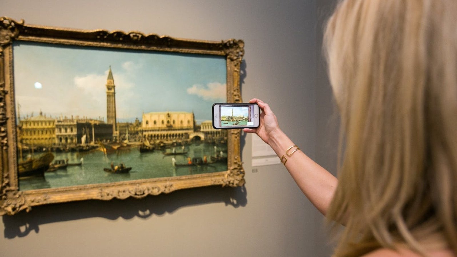 Gallery of European masterpiece paintings at the San Diego Museum of Art