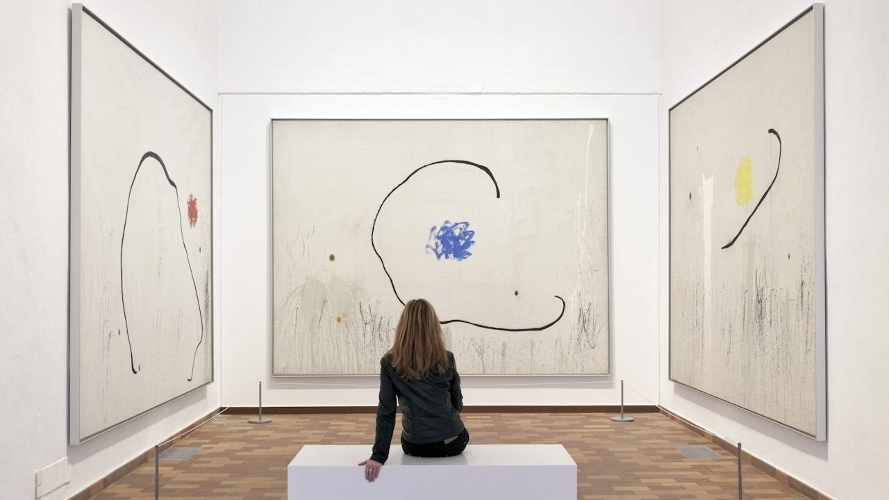Joan Miro's iconic painting