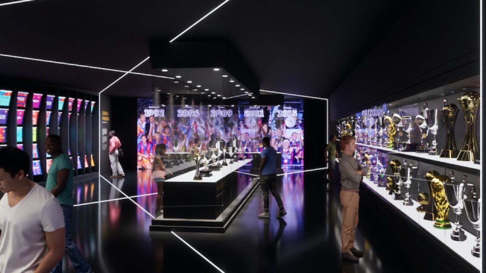 Spotify Camp Nou Live immersive room