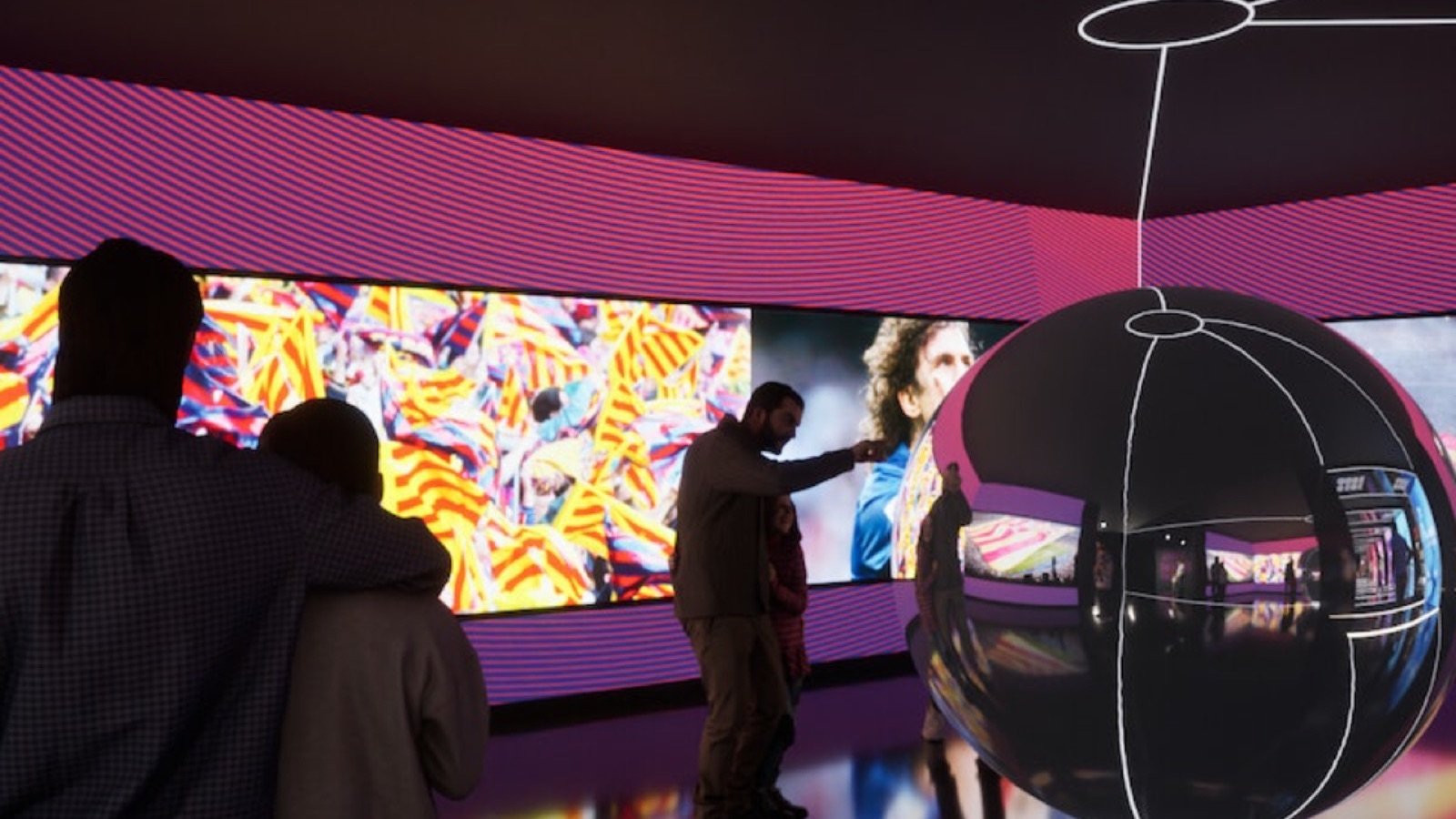 FC Barcelona club history displays