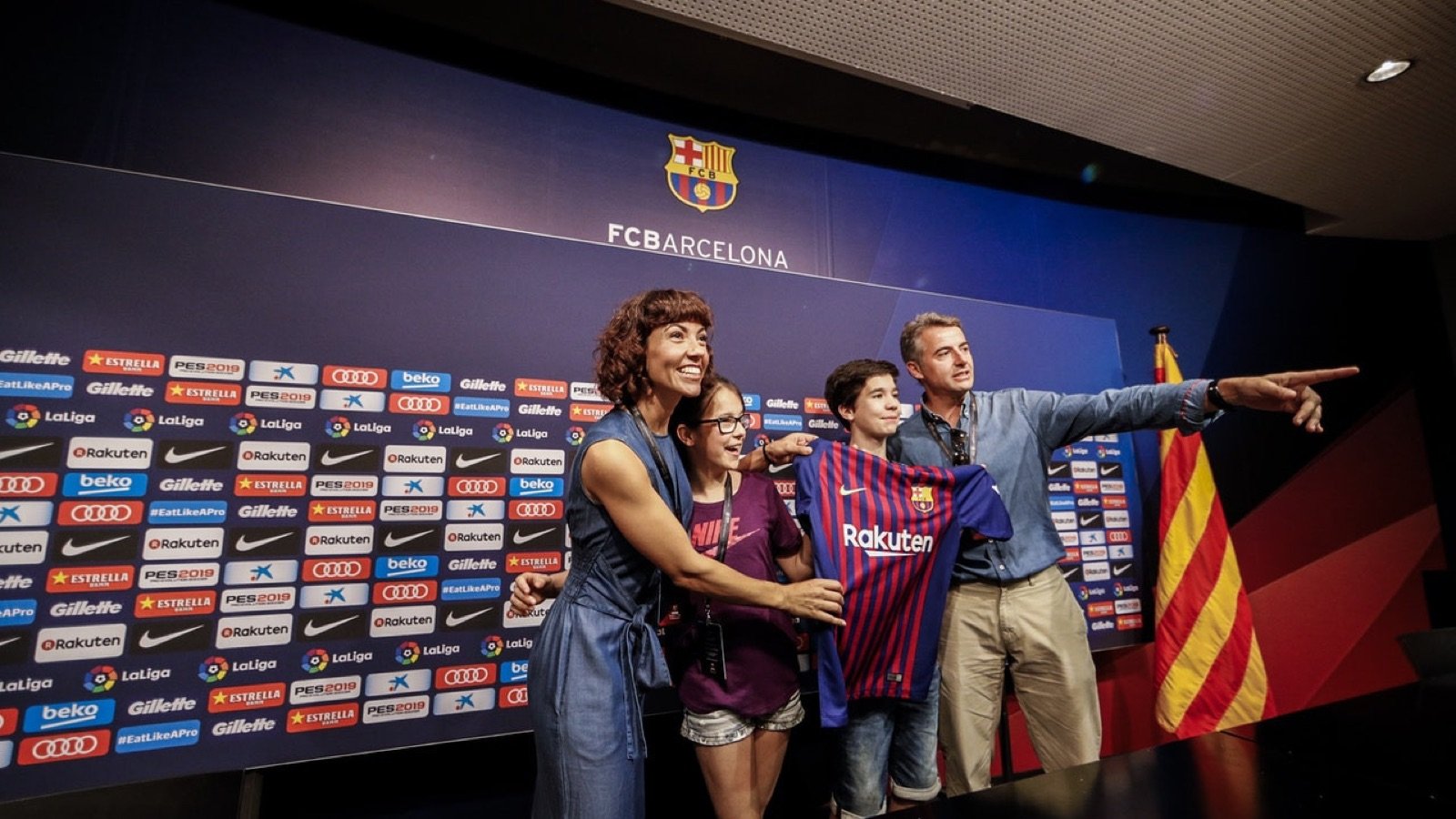 Camp Nou museum visitor area