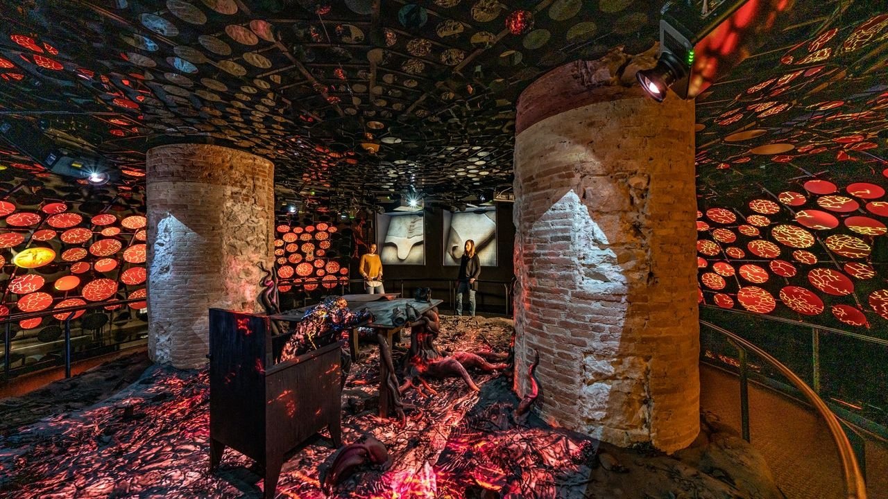 Gaudi Cube immersive experience room at Casa Batllo