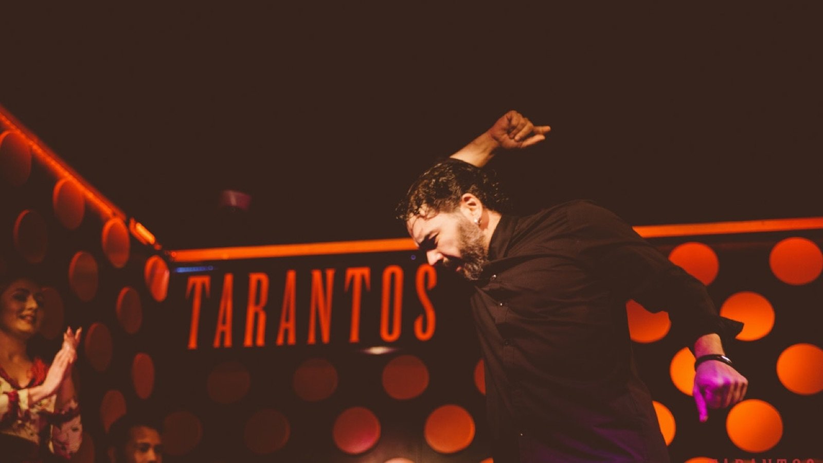 Flamenco show performance at Los Tarantos