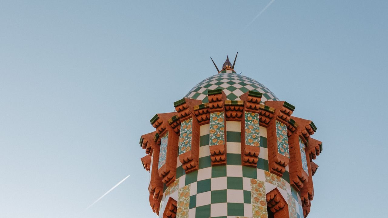 Interior of Casa Vicens with unique spatial arrangements