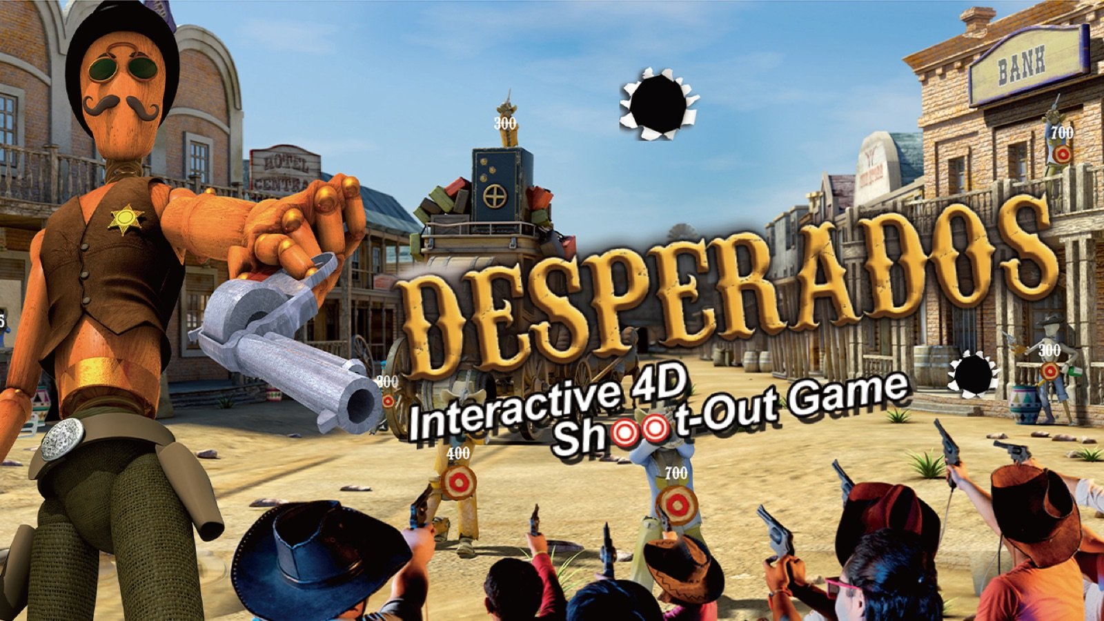 Extreme Log Ride virtual 4D roller coaster