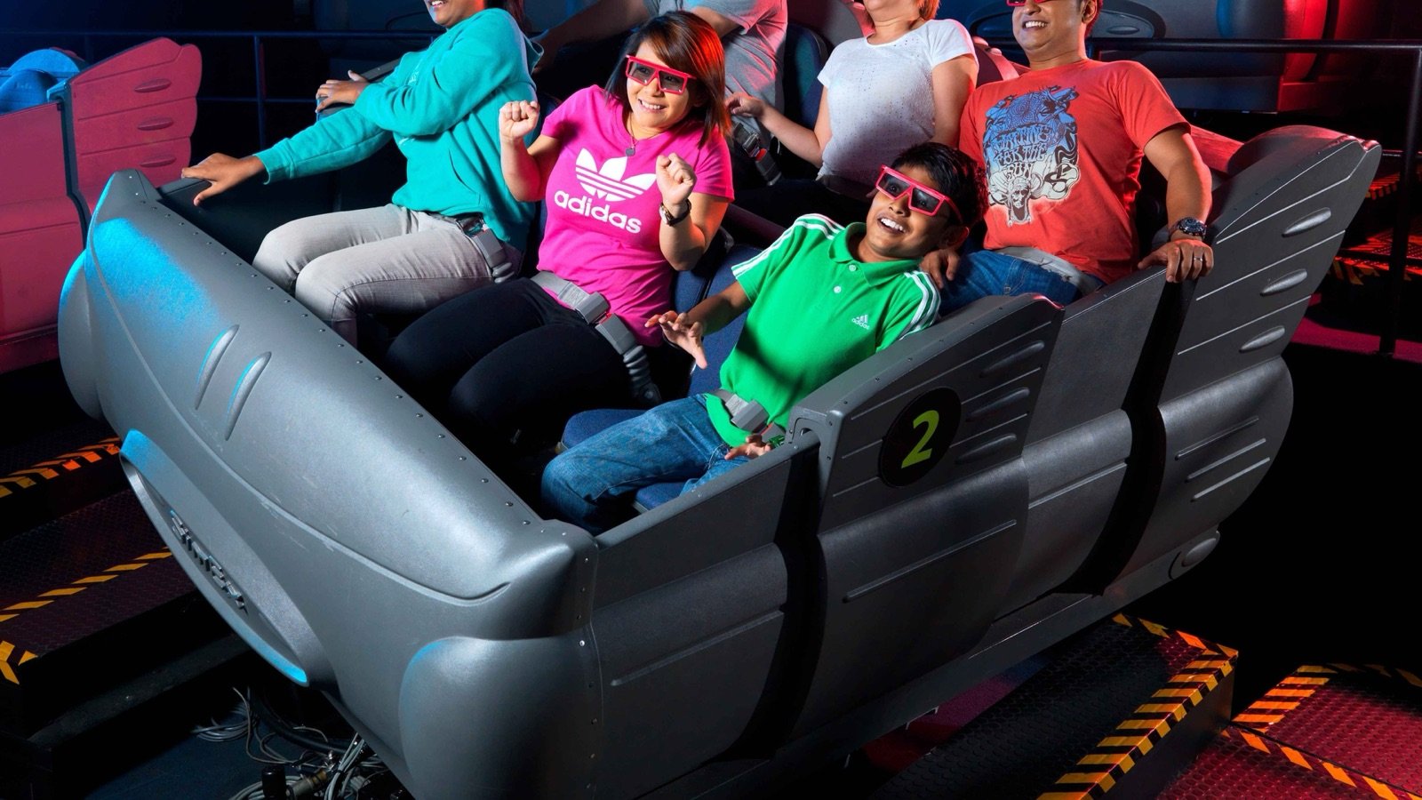 Desperados interactive 4D shootout attraction
