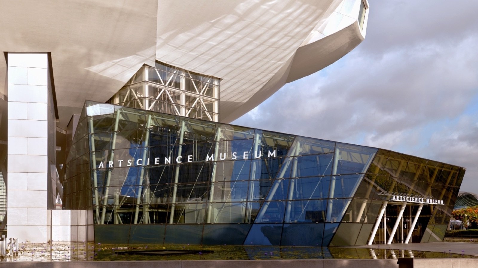 ArtScience Museum lotus-inspired building at Marina Bay Sands