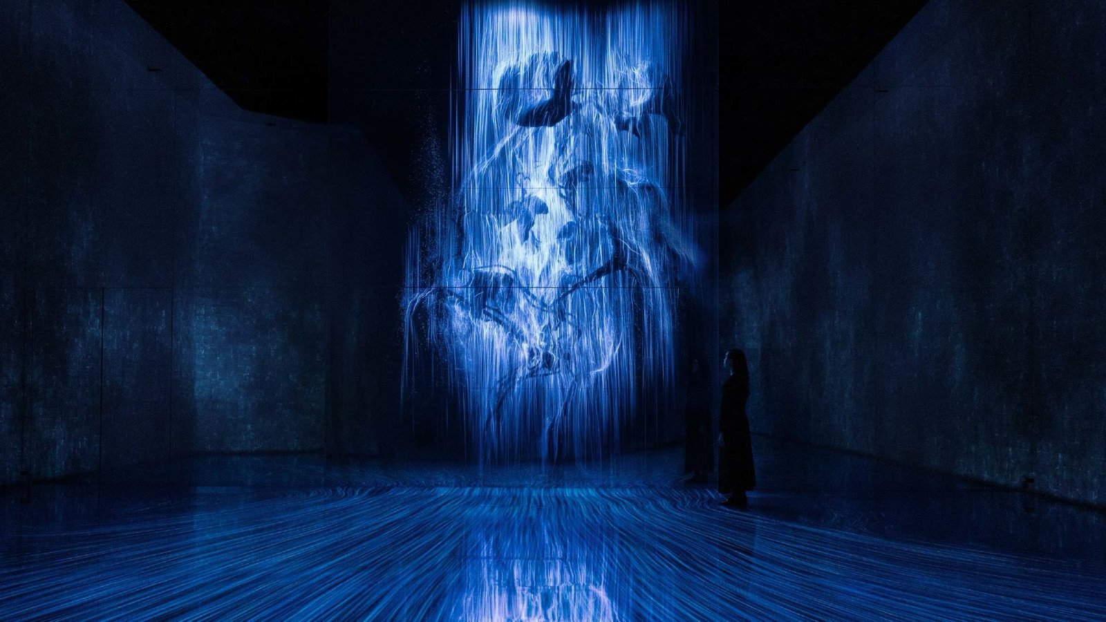 teamLab Future World digital interactive installation