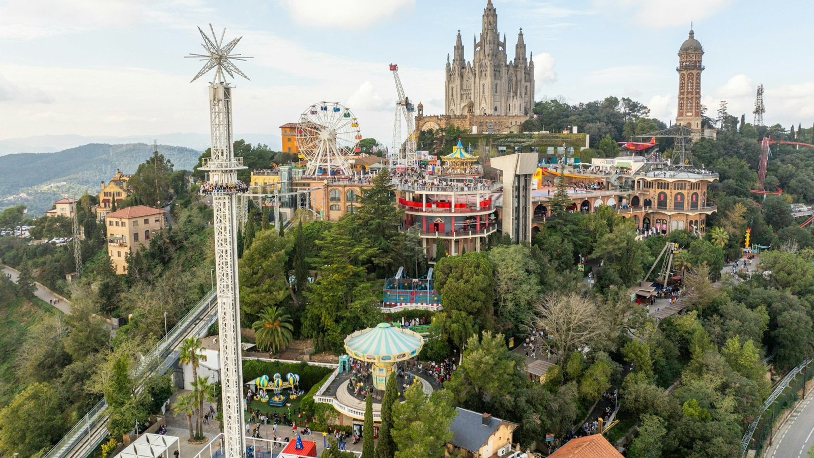 Tibidabo Amusement Park Ticket attraction
