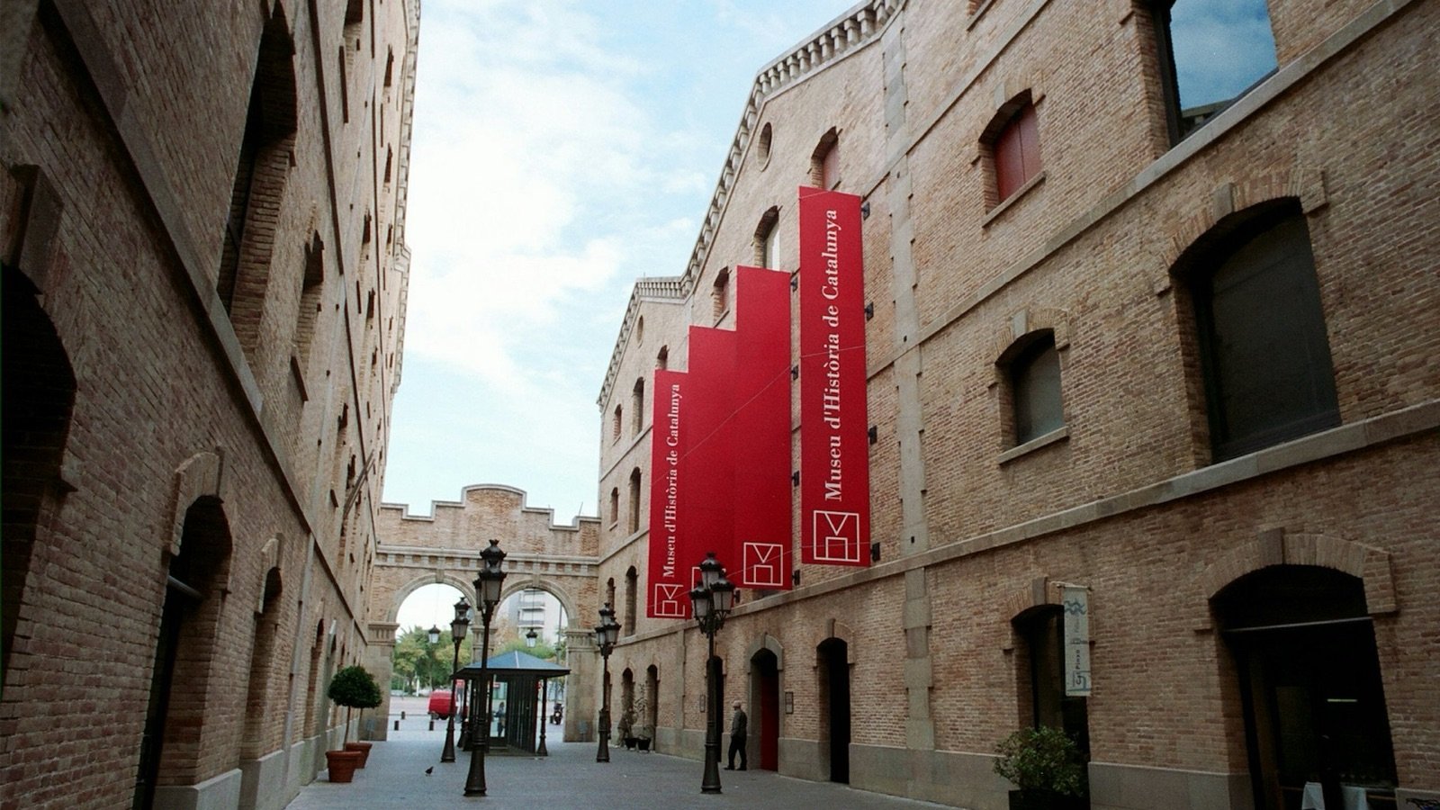 Visitors browsing temporary exhibitions at the museum