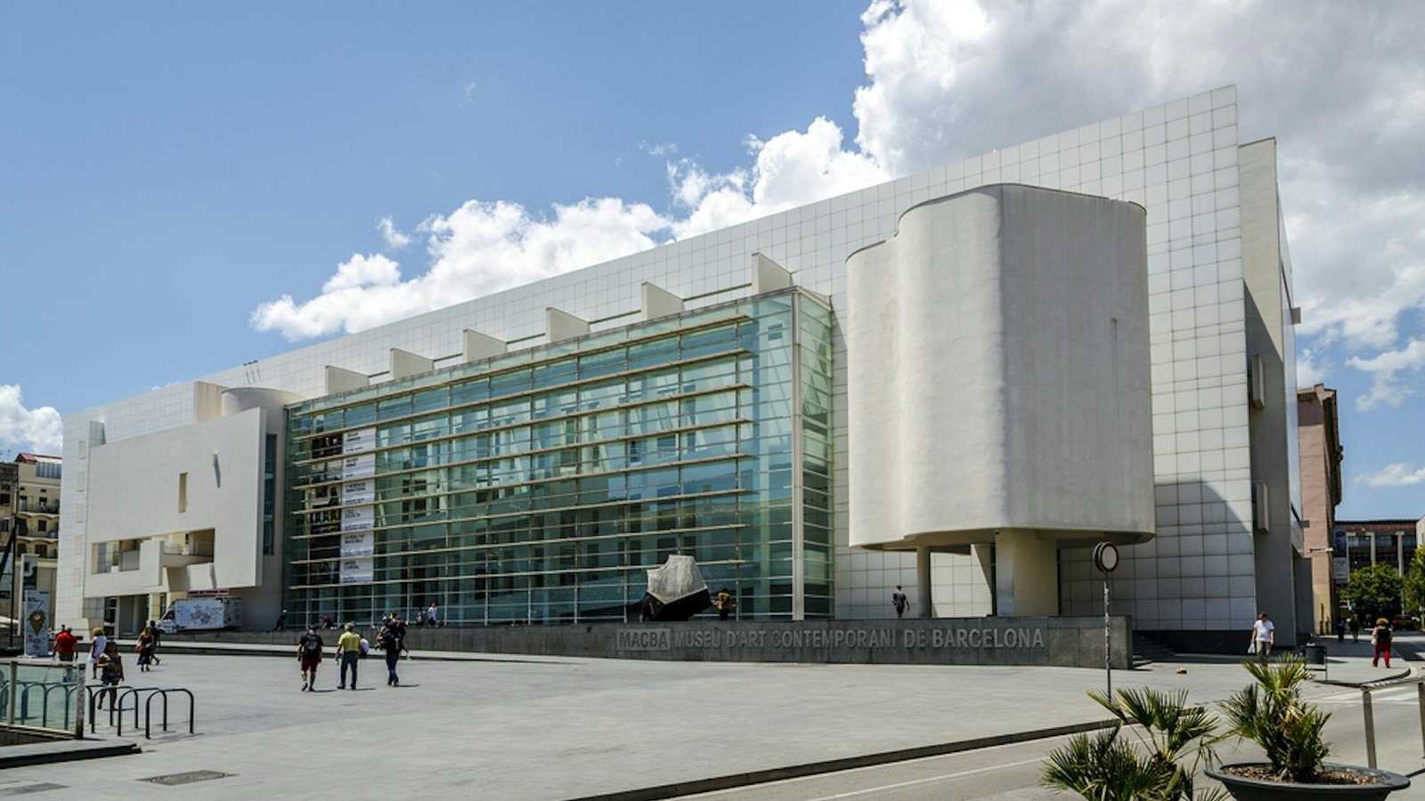 Barcelona Museum of Contemporary Art exhibition space
