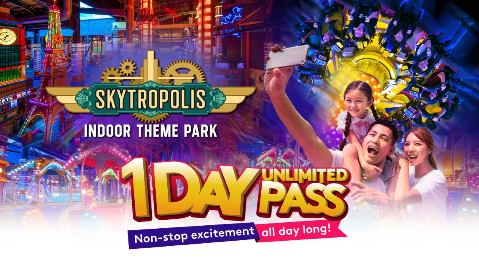 Genting Skytropolis Indoor Theme Park entrance inside First World Plaza