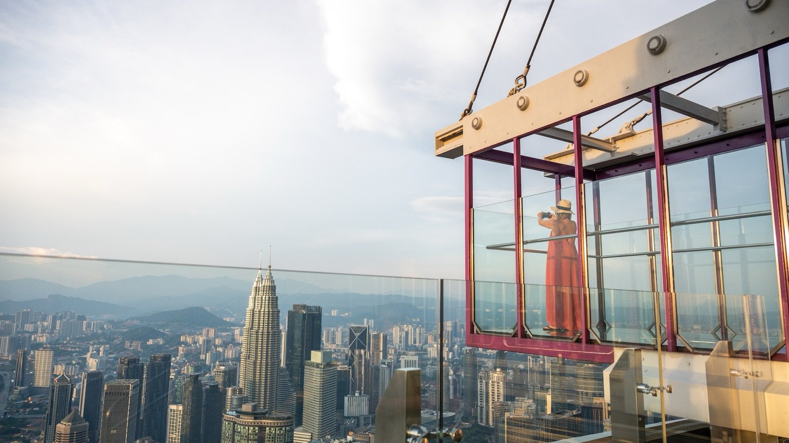 Kuala Lumpur Tower standing at 421 metres in Kuala Lumpur