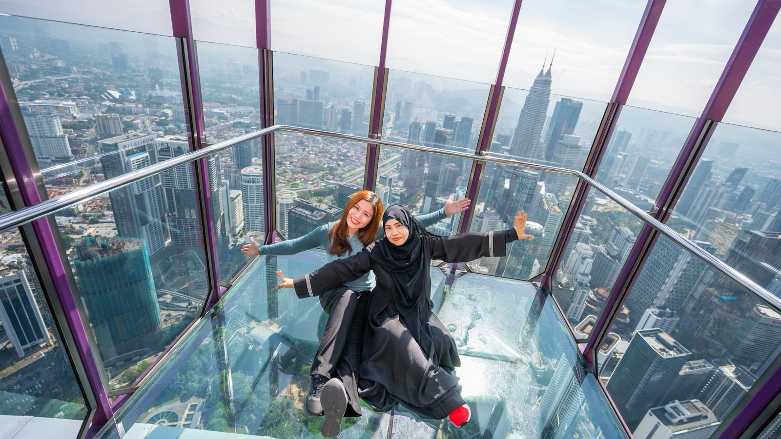 Outdoor Sky Terrace viewing platform at 300 metres