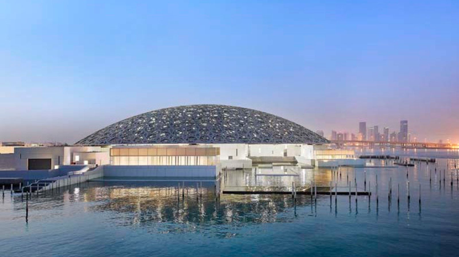 Abu Dhabi Corniche waterfront view