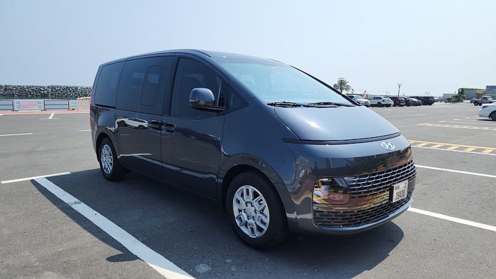 Family-friendly van for transfers in Abu Dhabi