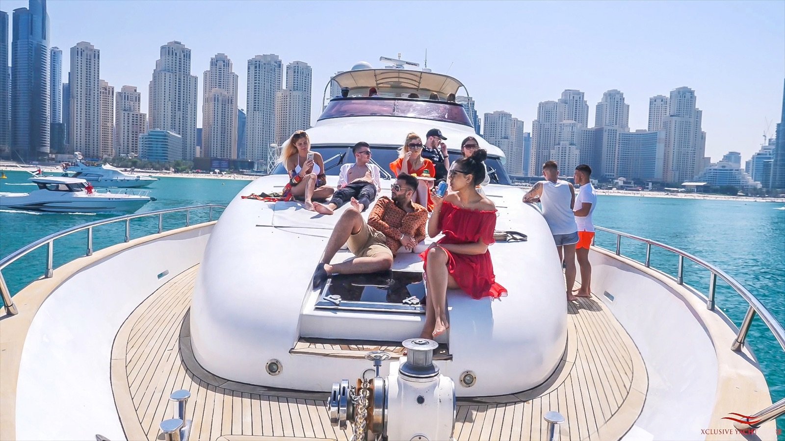 Breakfast on yacht