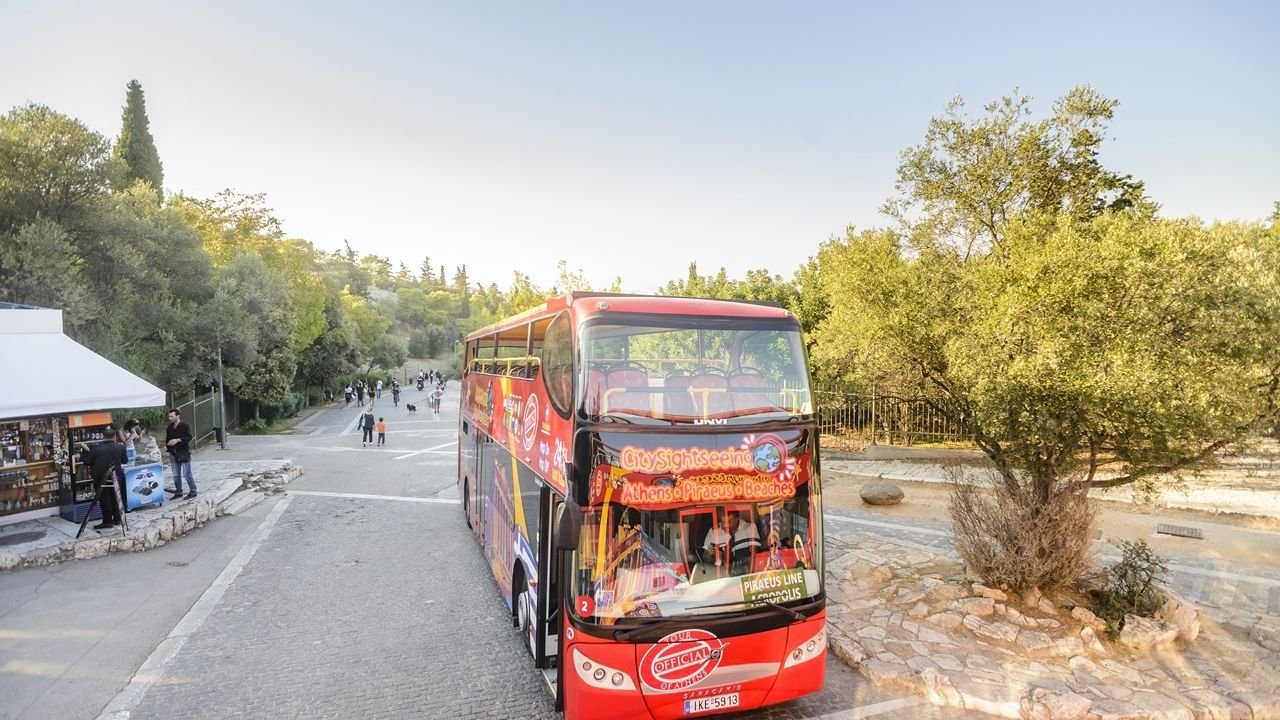 Acropolis Museum stop on the Athens red route