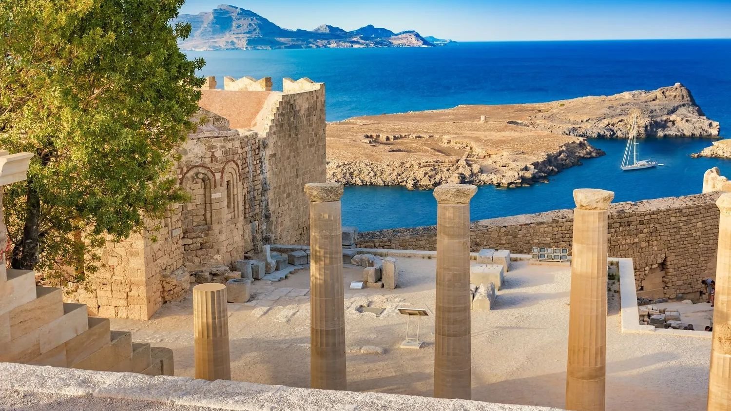 Castle of the Knights of St. John fortification walls