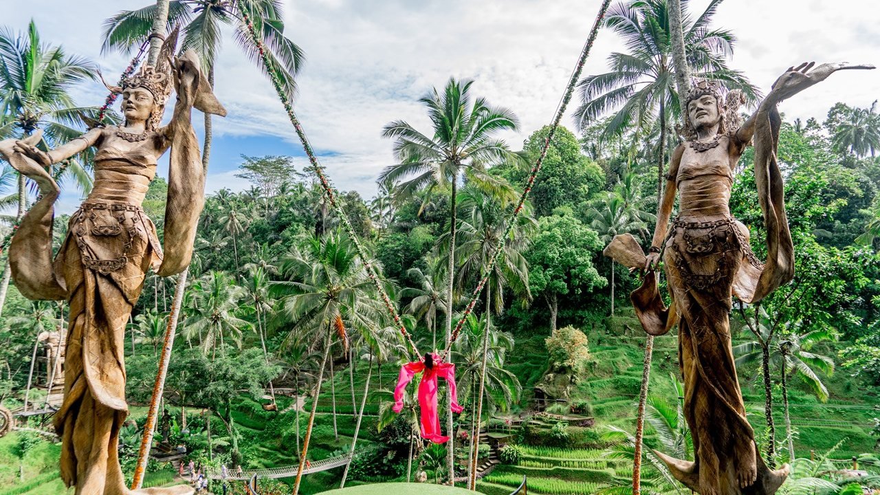 Alas Harum Bali: Swing, Skybike, and Zipline