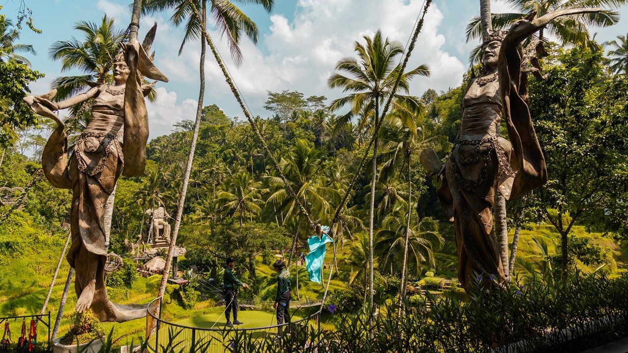 Alas Harum Bali: Swing, Skybike, and Zipline