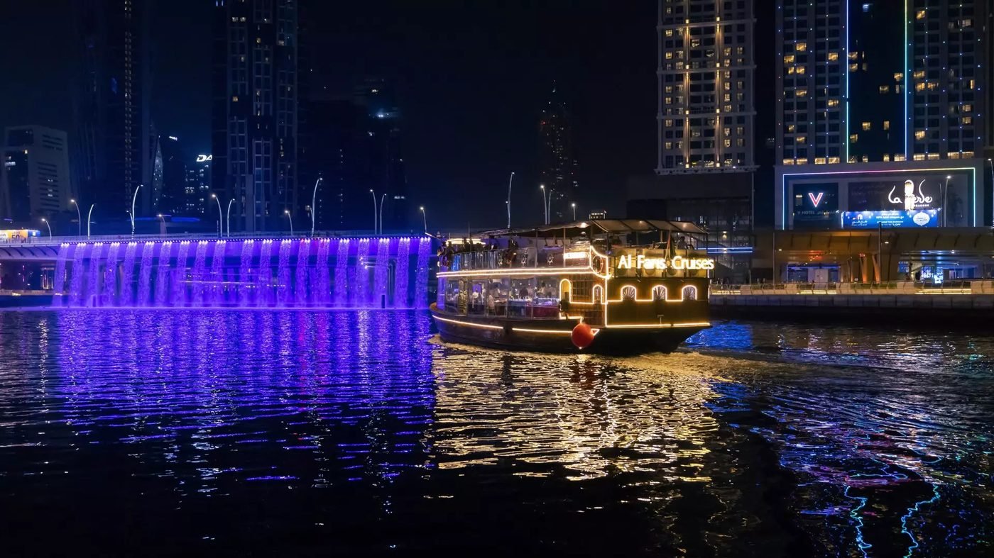Dubai Water Canal Dhow Cruise