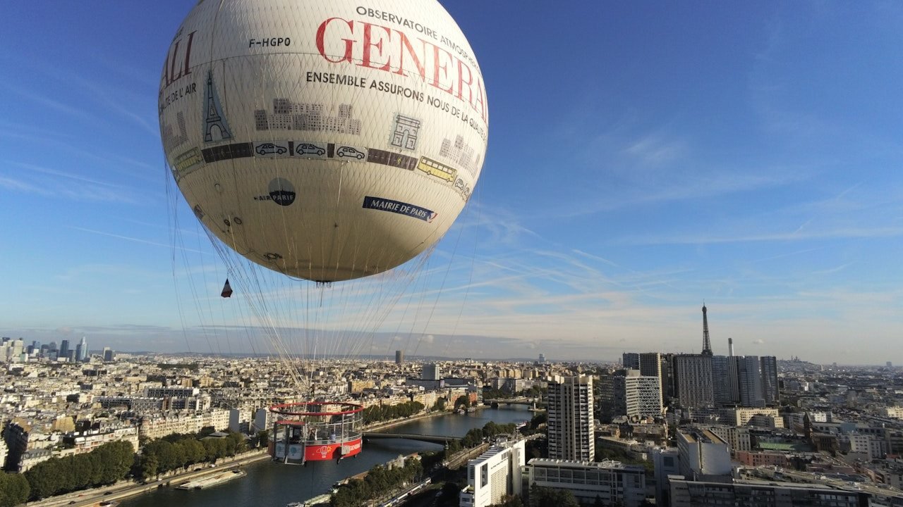 Generali Balloon Flight Over Paris