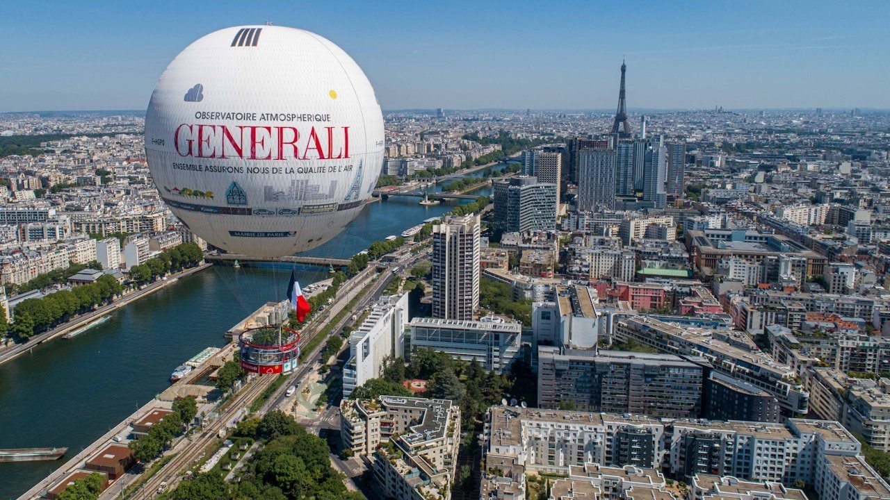 Generali Balloon Flight Over Paris